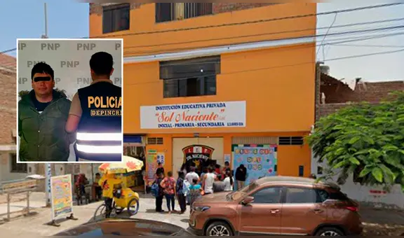 Detienen a profesor en Trujillo por espiar a sus alumnas en el baño de colegio
