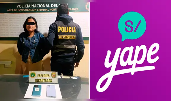 Detienen a mujer por recibir dinero de extorsión a través de Yape en Trujillo