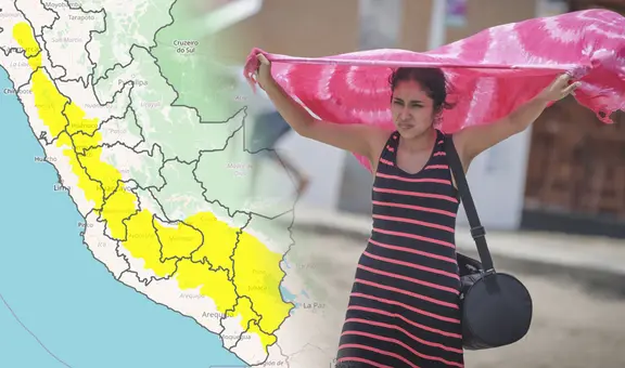 Alerta en Lima y 17 regiones por fenómenos peligrosos: Senamhi pronostica incremento de vientos y precipitaciones