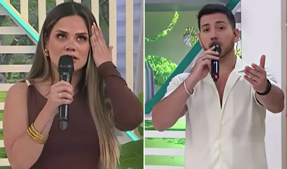 Andrea San Martín pasa tenso momento con Jean Paul Santa María tras desatinado comentario en vivo: "Estás cometiendo un error"