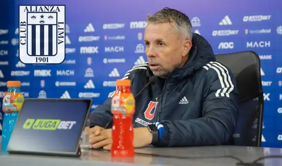 DT de U de Chile lanza advertencia a Alianza Lima previo a la Copa Sudamericana: "Tendremos la contundencia para pasar la llave"