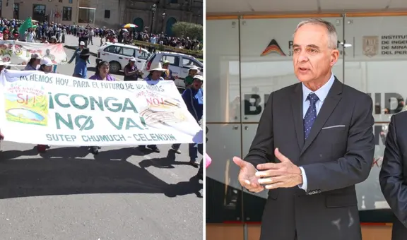 Conga: ministro Jorge Montero señala que proyecto minero no está en agenda del gobierno