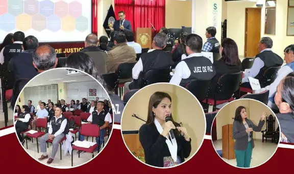 Corte de Lambayeque capacita a Jueces de Paz en temas de violencia familiar y atención a población vulnerable