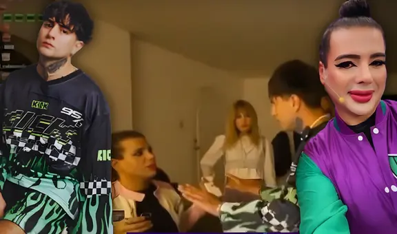 Polémica por stream de Diealis y Giancarlo Scarpati por presunto consumo de sustancias y presencia de menor