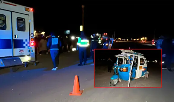 Sexagenario fallece tras ser atropellado por un mototaxi cuando retornaba a su domicilio en Juliaca