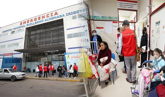 Pacientes esperan hasta tres días para ser atendidos de emergencia en el Hospital Almenara, alerta Contraloría