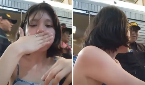 Joven invita a comer a madre ambulante en un mercado, pero seguridad intenta retirarla: “Pídele para llevar y que se retire”