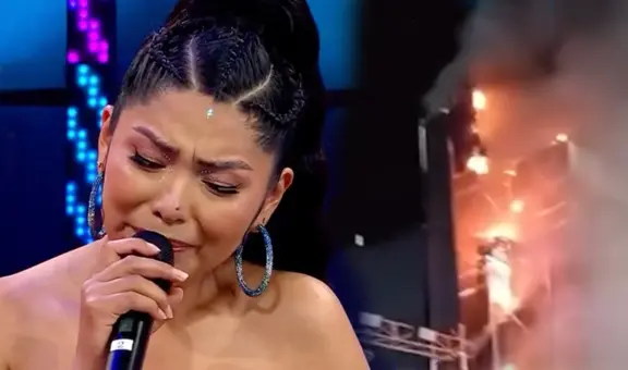 Incendio desata pánico en concierto de Yarita Lizeth en Chanchamayo y obliga a evacuar a los asistentes