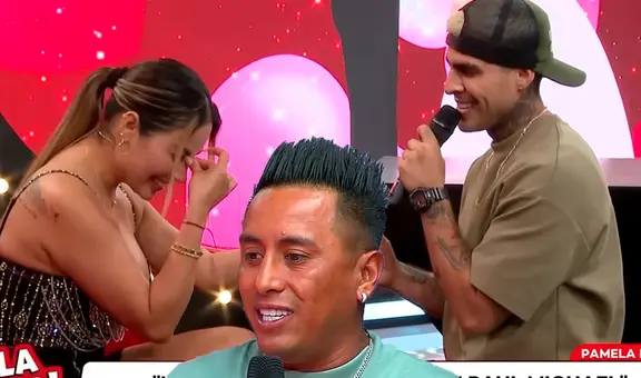 Paul Michael sorprende a Pamela López al 'pedirle matrimonio' en vivo, pero le hacen aclaración: "Todavía no se ha divorciado"