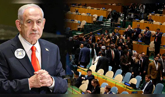 Netanyahu niega genocidio en Gaza durante polémico discurso en la ONU: delegaciones abandonaron reunión en protesta
