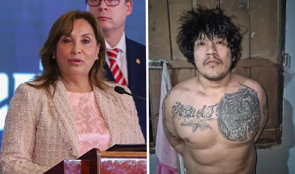 Dina Boluarte adjudica a su gobierno la captura de 'El Monstruo' y "felicita" a la Policía