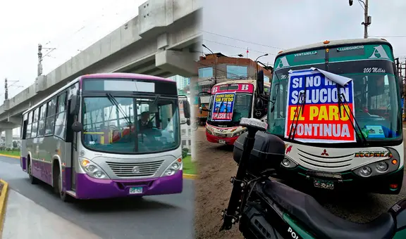 Corredor Morado modifica su ruta en SJL por paro de transportistas: conoce los nuevos desvíos