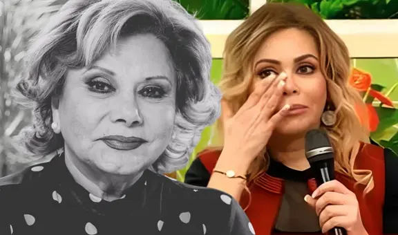 Gisela Valcárcel se quiebra al recordar a Camucha Negrete tras su fallecimiento: "Nos deja tan lindos recuerdos"