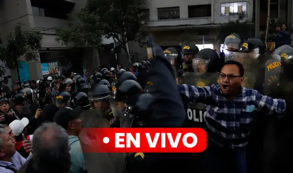 Paro de transportistas EN VIVO: se registran disturbios en los alrededores de Plaza San Martín y manifestantes desmayados