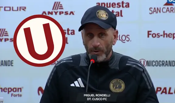 DT de Cusco FC y su enérgico rechazo a acusaciones de "echarse para atrás" contra Universitario: "Me da mucha bronca"