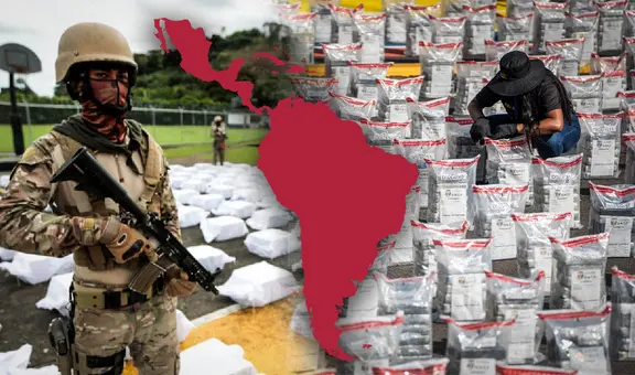 Las rutas de la droga en América Latina, los pasos del crimen que mueve millones de dólares