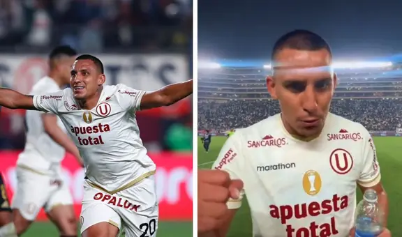 Álex Valera y su emotivo mensaje al hincha de Universitario tras victoria clave ante Cusco FC: "Vamos juntos que podemos"
