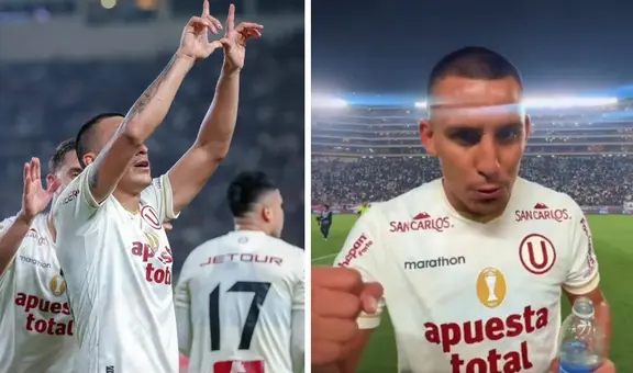 Álex Valera y su emotivo mensaje al hincha de Universitario tras victoria clave ante Cusco FC: "Vamos juntos que podemos"
