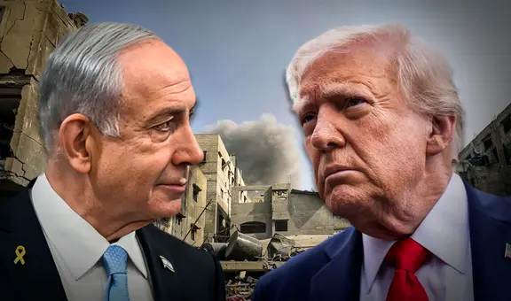 Trump agradece a Netanyahu por "estar de acuerdo" con su plan y asegura que Israel se retirará de Gaza "por etapas"