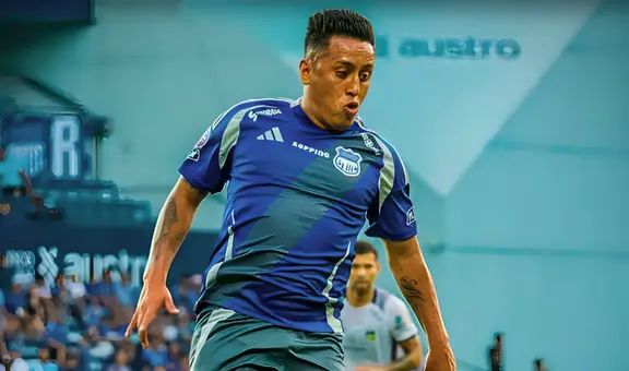 Christian Cueva volvió a Ecuador y se reincorpora al Emelec luego de estar una semana de rehabilitación en el Perú