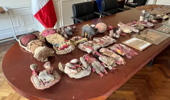 Perú recupera 60 piezas arqueológicas de las culturas Chancay, Moche e Inca desde los Países Bajos