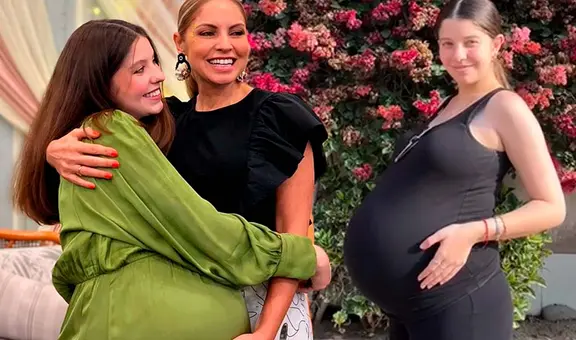 Doris Fundichely publica foto inédita de su embarazo y su pareja bromea: “Los quintillizos van a cumplir 2 años”