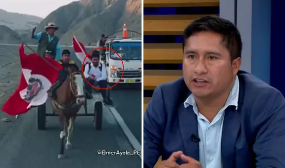 Alcalde de Pataz continúa “marcha de sacrificio”: va de La Libertad a Lima a pie para protestar contra Dina Boluarte