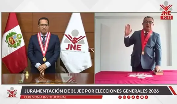 Juez Superior Luis Alberto Sánchez López juramenta como Presidente del Jurado Electoral Especial de Chota para elecciones generales 2026