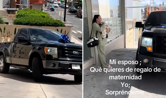 “Me sorprendió”: hombre regala auto de lujo a su esposa tras convertirse en mamá