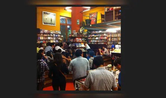 Recuerdos de una librería: “Encuentros en el Virrey de Lima”