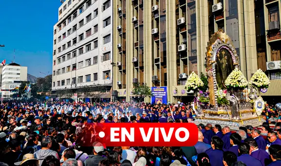 Señor de los Milagros en vivo hoy, 4 de octubre vía Nazarenas tv: hora de inicio, recorrido y desvíos por la primera procesión