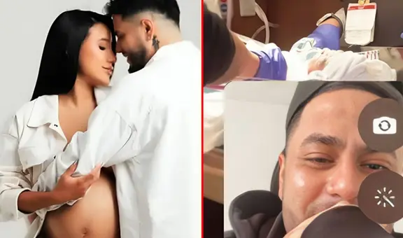 Samahara Lobatón dio a luz a tercer hijo en Estados Unidos y su novio Bryan Torres llora emocionado desde Perú