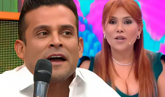 Christian Domínguez se burla de las duras críticas de Magaly Medina tras usar el ampay del 'auto rana' para publicidad: "Afectadísimo estoy"