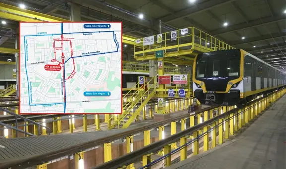 Línea 2 del Metro de Lima y Callao: conoce el plan de desvío por obras del ramal en av. Faucett