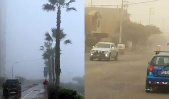 Senamhi alerta sobre neblina y fuertes vientos que afectarán la visibilidad en Lima y regiones de la costa desde este sábado