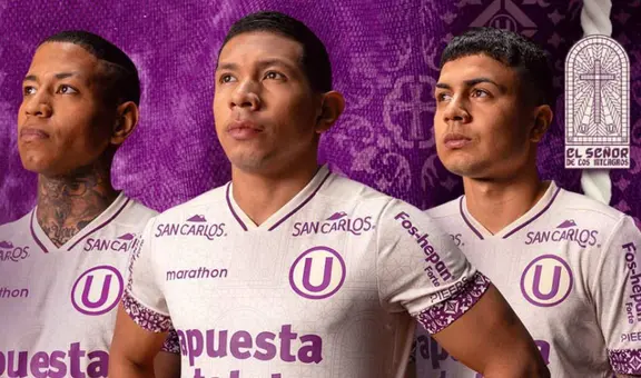 Universitario estrena inédita camiseta en honor al Señor de los Milagros: los detalles de la indumentaria que lucirá ante Juan Pablo II