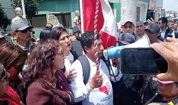 Alcalde de Pataz tras intervención de PNP en su marcha a Lima: "Si me pasa algo, los responsables son Dina Boluarte y Acuña"