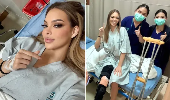 Flavia López, candidata peruana al Miss Grand International 2025, sufre una grave caída durante los ensayos: “Me ocasionó una lesión en la rodilla”