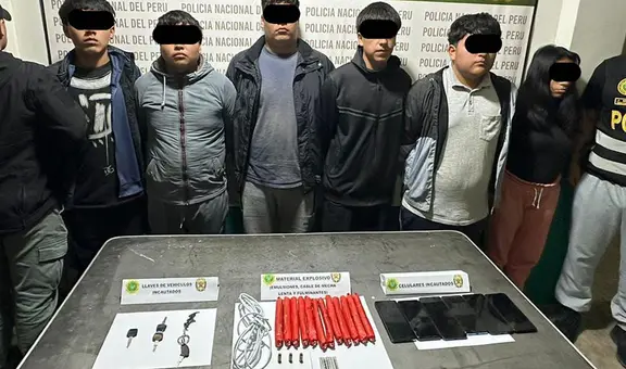 PNP desbarata entrega de explosivos en pleno centro de Trujillo