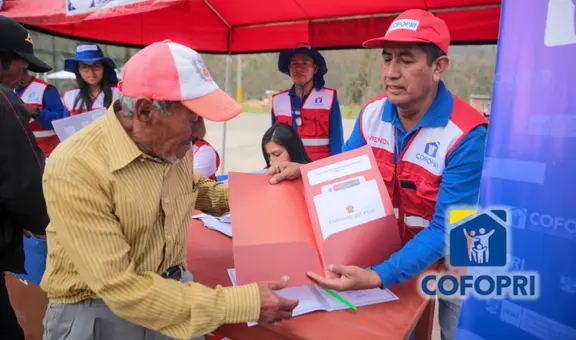 Peruanos podrán recibir títulos de propiedad gratis: Cofopri anuncia el inicio de empadronamiento de más de 10.000 lotes