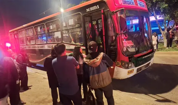 Balean bus de la empresa Santa Catalina en SJL: chofer resulta gravemente herido tras ataque