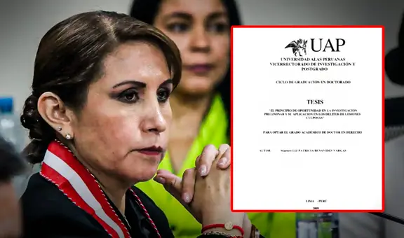 Revelan las fuentes del plagio en la tesis de Patricia Benavides: Turnitin detecta un 86% de similitud