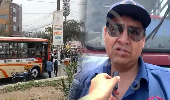 Conductor rompe en llanto durante paro de transportistas: “Me despido de mi familia porque no sé si voy a regresar”