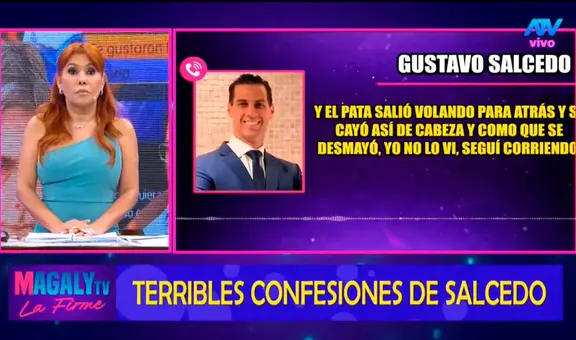 Magaly Medina pone a disposición de la justicia audio clave en el que Gustavo Salcedo confiesa agresión a Christian Rodríguez en malecón