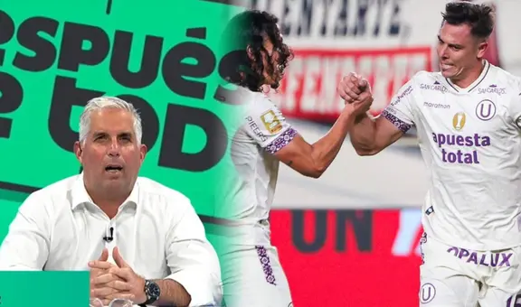 Diego Rebagliati se rinde a Universitario tras goleada ante Juan Pablo II: "El tricampeonato parece inevitable"