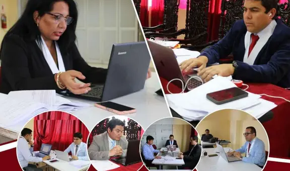 Magistrados de Jaén y Cutervo no detienen su trabajo y garantizan continuidad de audiencias