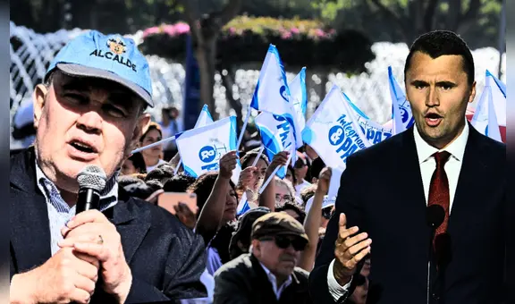 Rafael López Aliaga convocó a ciudadanos para homenajear a Charlie Kirk, pero asistentes no lo conocían, según The New York Times