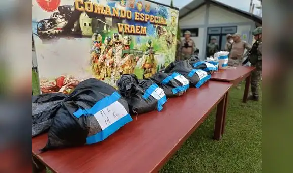 Vraem: Fuerzas especiales destruyen 25 laboratorios para procesar cocaína