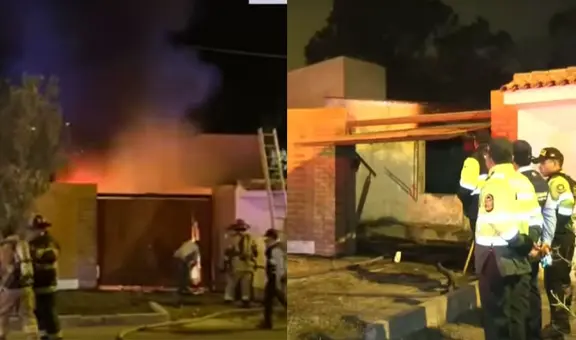 Madre e hija mueren durante incendio en Surco: se refugiaron en un cuarto por miedo al fuego
