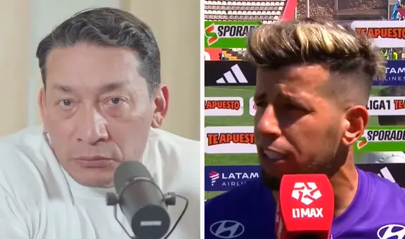 Carlos Galván despotricó contra Pablo Ceppelini por asegurar que la Liga 1 es un torneo amateur: "Lo tuyo es paupérrimo"